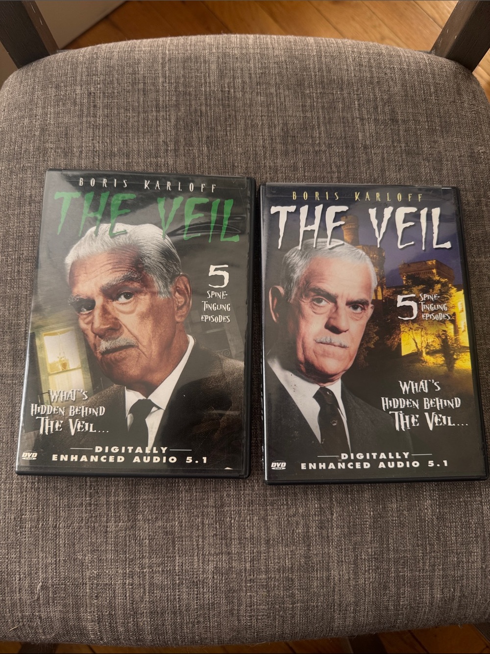 Boris Karloff The Veil Volumes 1 and 2 DVDs